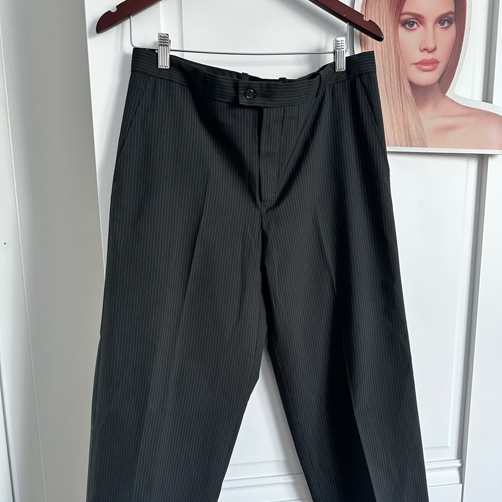 3/50$Men's Black Pinstripe Pants
